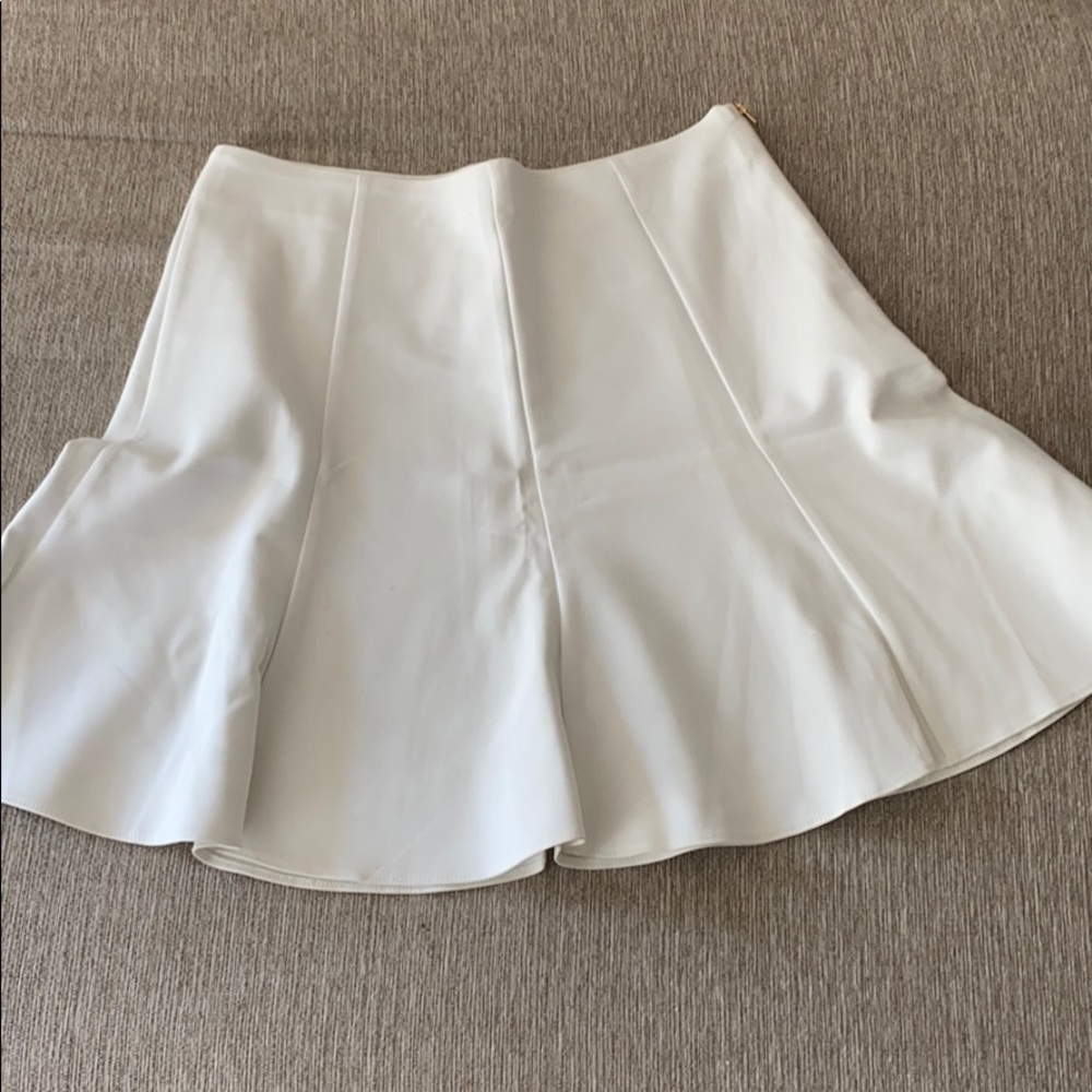 White skirt